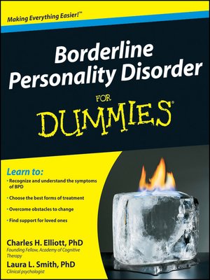 cover image of Borderline Personality Disorder For Dummies